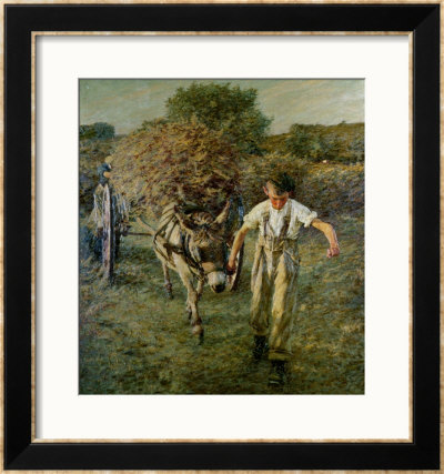 The Haywain, Circa 1889 by Henry Herbert La Thangue Pricing Limited Edition Print image