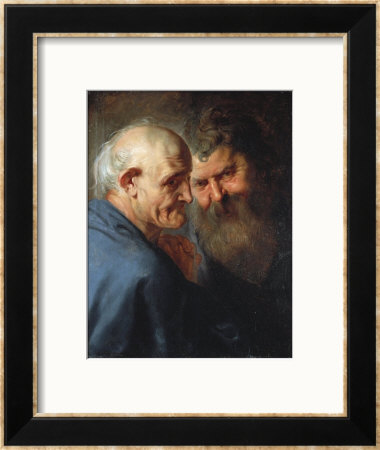 Two Apostles by Hendrik Avercamp Pricing Limited Edition Print image