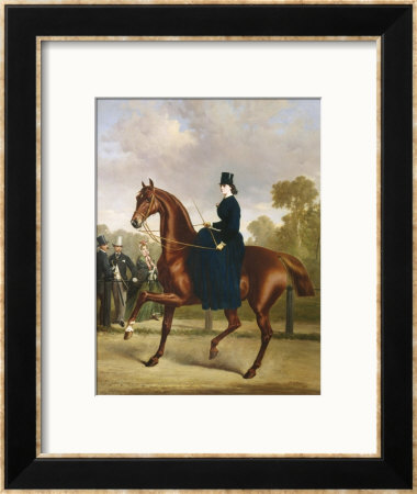 Afternoon Ride In Hyde Park, London by Alfred Frank De Prades Pricing Limited Edition Print image