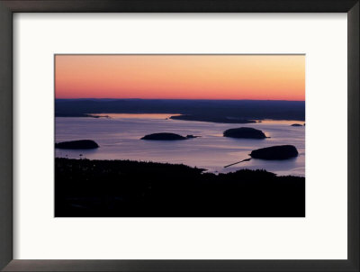 Dawn Over Frenchman Bay, Acadia National Park, Maine, Usa by Jerry & Marcy Monkman Pricing Limited Edition Print image