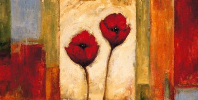 Poppies In Rhythm Ii by Brian Francis Pricing Limited Edition Print image