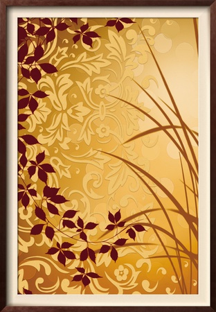 Golden Flourish Ii by Edward Aparicio Pricing Limited Edition Print image