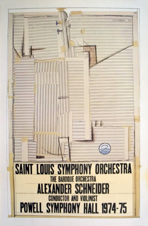 St. Louis Symphony Orchestra, 1974-75 by Saul Steinberg Pricing Limited Edition Print image