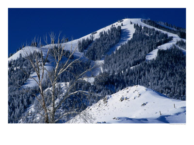 Peak Of Baldy Ski Mountain, Sun Valley, Idaho, Usa by Stephen Saks Pricing Limited Edition Print image