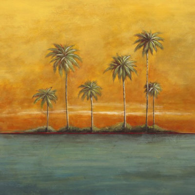 Golden Palms by James White Pricing Limited Edition Print image