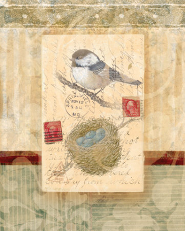 Love Letter Chickadee by Nancy Pallan Pricing Limited Edition Print image