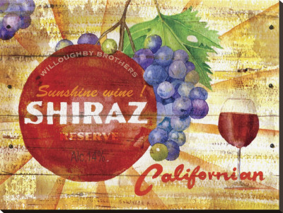 Californian Shiraz Reserve by Scott Jessop Pricing Limited Edition Print image