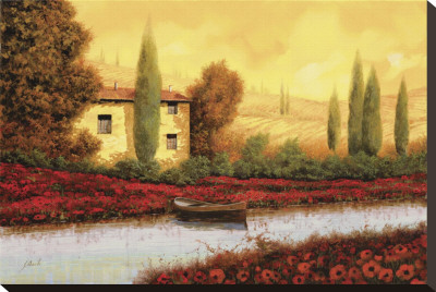 Al Tramonto Sul Fiume by Guido Borelli Pricing Limited Edition Print image