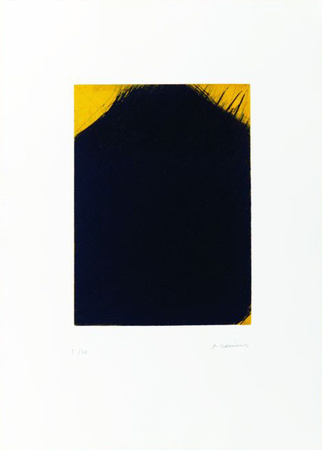 Schwarzes Haus, C.2001 by Arnulf Rainer Pricing Limited Edition Print image