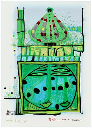 Homo Humus Come Va Hwg83 by Friedensreich Hundertwasser Pricing Limited Edition Print image