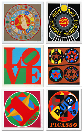 American Dream (29 Grafiken) by Robert Indiana Pricing Limited Edition Print image