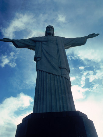 Statue Of Jesus With Arms Out, Brazil by Ron Johnson Pricing Limited Edition Print image