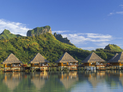 Moana Beach, Bora Bora, French Polynesia by Inga Spence Pricing Limited Edition Print image