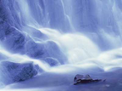 Bright Waterfalls Of Blue Ridge Parkway, Va by Charles Shoffner Pricing Limited Edition Print image