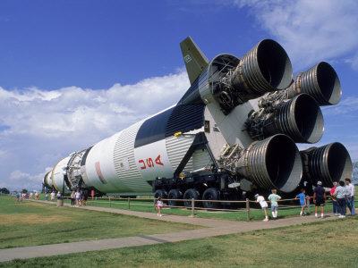 Saturn Rocket, Johnson Space Center, Houston by Scott Berner Pricing Limited Edition Print image