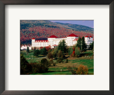 Crawford Notch Bretton Woods, Mt. Washington Resort, New Hampshire by John Elk Iii Pricing Limited Edition Print image
