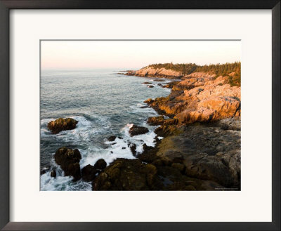 Rocky Coast Of Isle Au Haut, Acadia National Park, Maine, Usa by Jerry & Marcy Monkman Pricing Limited Edition Print image
