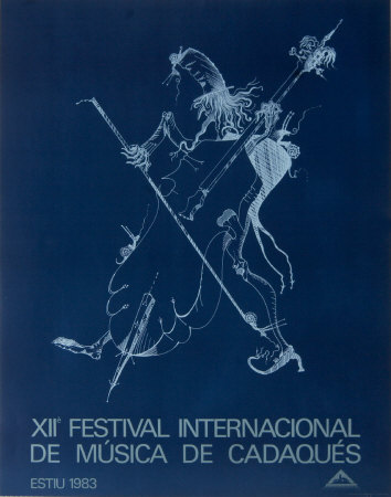 Xii Festival International 1983 by Joan Ponc Pricing Limited Edition Print image