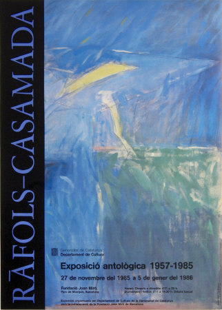 Exposicio Antologica 1985 by Albert Rafols Casamada Pricing Limited Edition Print image