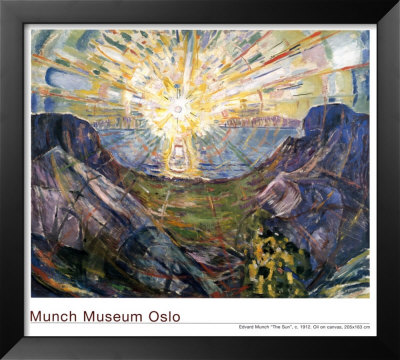The Sun, 1912 by Edvard Munch Pricing Limited Edition Print image