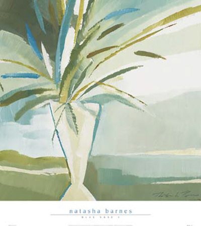 Blue Vase I by Natasha Barnes Pricing Limited Edition Print image