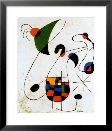 The Melancholic Singer by Joan Miro Pricing Limited Edition Print image