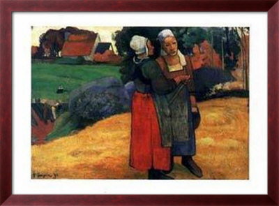 Breton Peasant Woman by Paul Gauguin Pricing Limited Edition Print image