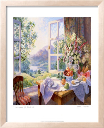Wild Flowers And Summer Wine by Stephen Darbishire Pricing Limited Edition Print image