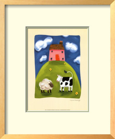 Pink Farmhouse by Sophie Harding Pricing Limited Edition Print image