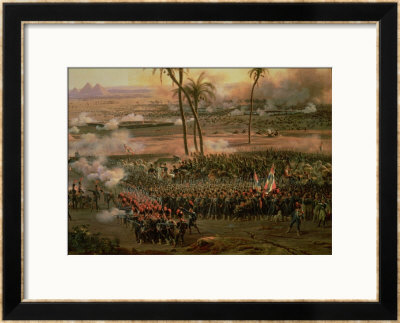 The Battle Of The Pyramids, 21 July 1798, 1806 by Louis Lejeune Pricing Limited Edition Print image