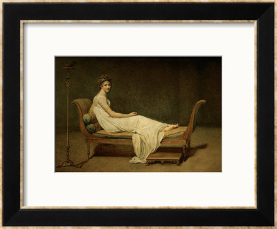 Mme. Recamier (1777-1849), 1780 by Jacques-Louis David Pricing Limited Edition Print image