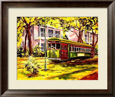 Streetcar On St. Charles Avenue by Diane Millsap Pricing Limited Edition Print image