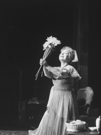 Actress Helen Hayes Appearing As Amanda In The Glass Menagerie In Madrid And Barcelona by Loomis Dean Pricing Limited Edition Print image