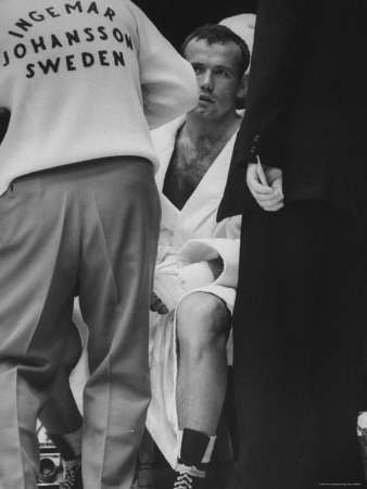 Boxer Ingemar Johansson During His Bout With Floyd Patterson by George Silk Pricing Limited Edition Print image