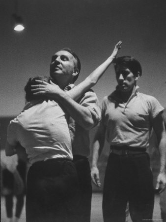 George Balanchine Rehearsing With Nycb Dancers by Gordon Parks Pricing Limited Edition Print image