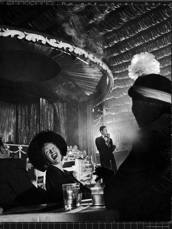 Singer Rudy Vallee Performing At A Nightclub by Cornell Capa Pricing Limited Edition Print image