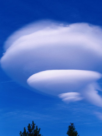Lenticular Cloud, Mt. Shasta, Usa by Mark & Audrey Gibson Pricing Limited Edition Print image