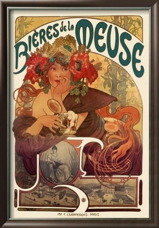 Meuse Beer by Alphonse Mucha Pricing Limited Edition Print image