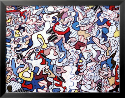 Family Life, August 10, C.1963 by Jean Dubuffet Pricing Limited Edition Print image