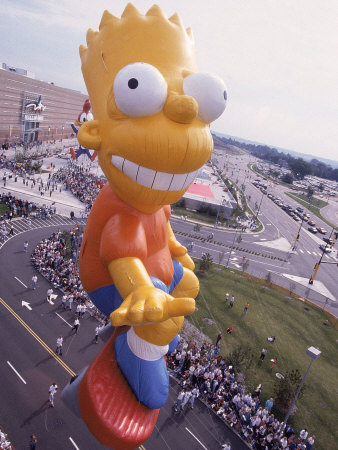 Macy's Parade, Bart Simpson Balloon, Mn by Doug Beasley Pricing Limited Edition Print image