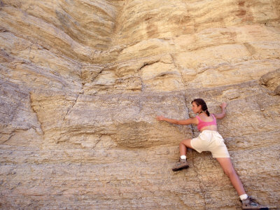 Rock Climbing, Grand Canyon National Park, Az by Charlie Borland Pricing Limited Edition Print image