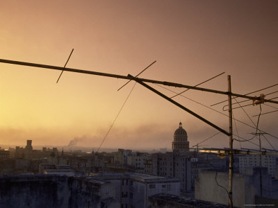 Antenna Silhouette Over Capitol At Sunrise by Mark Hunt Pricing Limited Edition Print image