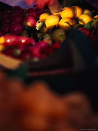 Sweets Made To Look Like Miniture Fruits And Vegetables, Blur, Thailand by Jerry Alexander Pricing Limited Edition Print image