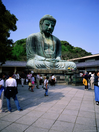 Daibutsu (Big Buddha) Statue, Kamakura, Japan by Chris Mellor Pricing Limited Edition Print image
