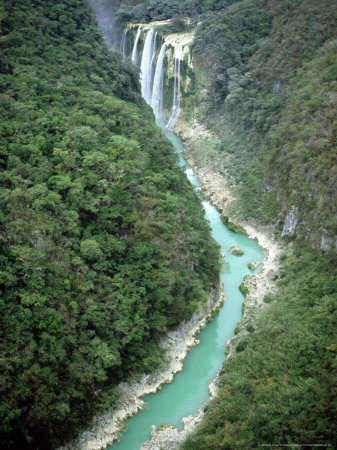 Tamul Waterfall, Mexico by Patricio Robles Gil Pricing Limited Edition Print image