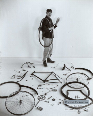 Le Velo De Tati, C.1949 by Robert Doisneau Pricing Limited Edition Print image