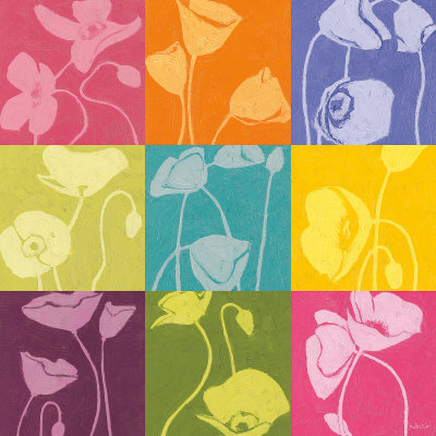 Pop Floral by Shirley Novak Pricing Limited Edition Print image