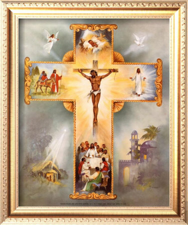 The Living Cross by Vincent Barzoni Pricing Limited Edition Print image