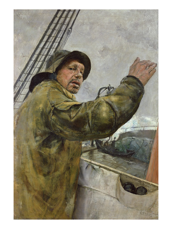 Port, 1879 (Oil On Canvas) by Christian Krohg Pricing Limited Edition Print image