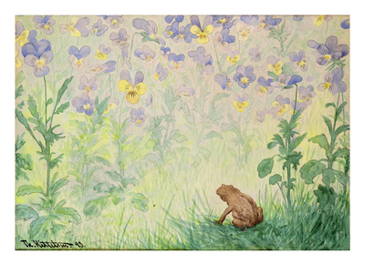 Odd, 1893 (W/C And Pencil On Paper) by Theodor Severin Kittelsen Pricing Limited Edition Print image